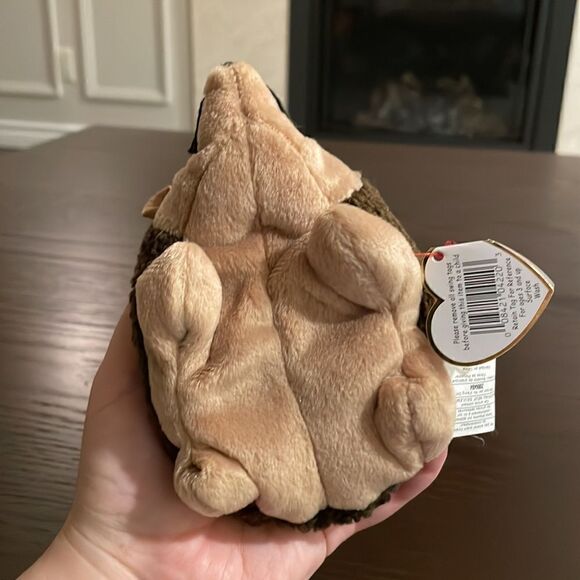 Vintage Ty Beanie Baby Prickles the Hedgehog Excellent Condition 6” long 1999 - Picture 9 of 9